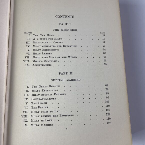 Antique One Woman's Life Robert Herrick First Edition 1913 Hardcover Book - Picture 7 of 14